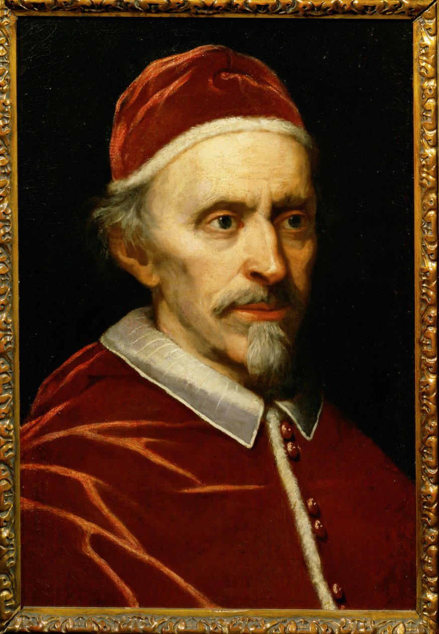 XI. Innocentus pápa, született Benedetto Odescalchi ... (festmény, vászon) alkotó: Italian School