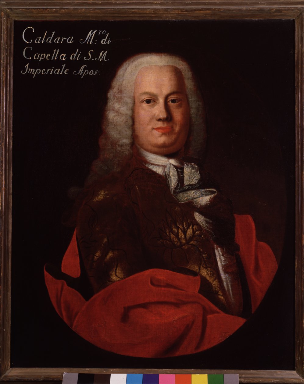 Antonio Caldara (1670-1736) olasz barokk zeneszerző portréja alkotó: Italian School
