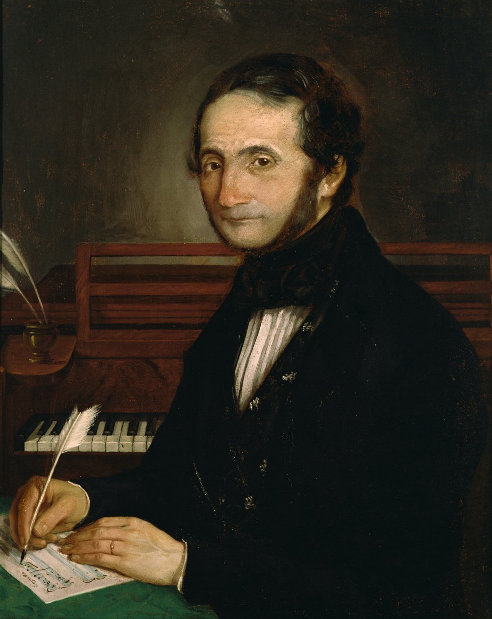 Antonio Sarti (1784-1855) portréja (olaj, vászon) alkotó: Italian School