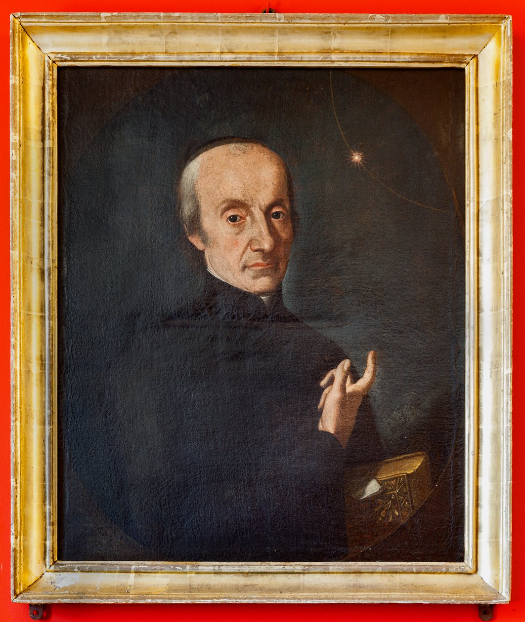 Giuseppe Piazzi csillagász portréja, a "Giuseppe Piazzi" csillagvizsgáló, a Pisana-torony alkotó: Italian School