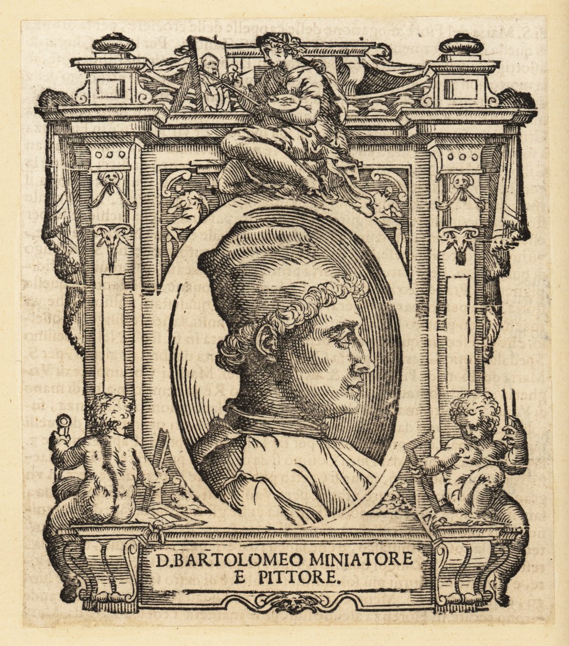 Bartolomeo della Gatta olasz (firenzei) festő, világító és építész portréja alkotó: Italian School