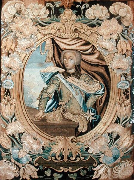 III. Károly (1759-1788), Szicília, Nápoly, Spanyolország és Jeruzsálem királyának portréja (lásd: 186988) alkotó: Italian School