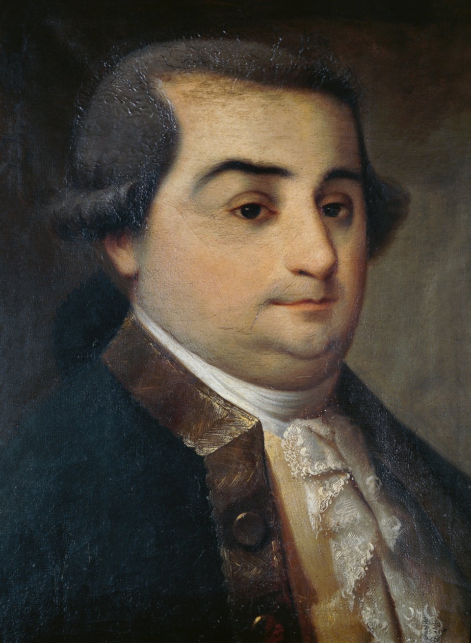 Cesare Beccaria (1738-1794) olasz jogtudós, filozófus és politikus portréja, egy ismeretlen lombard művész festménye alkotó: Italian School