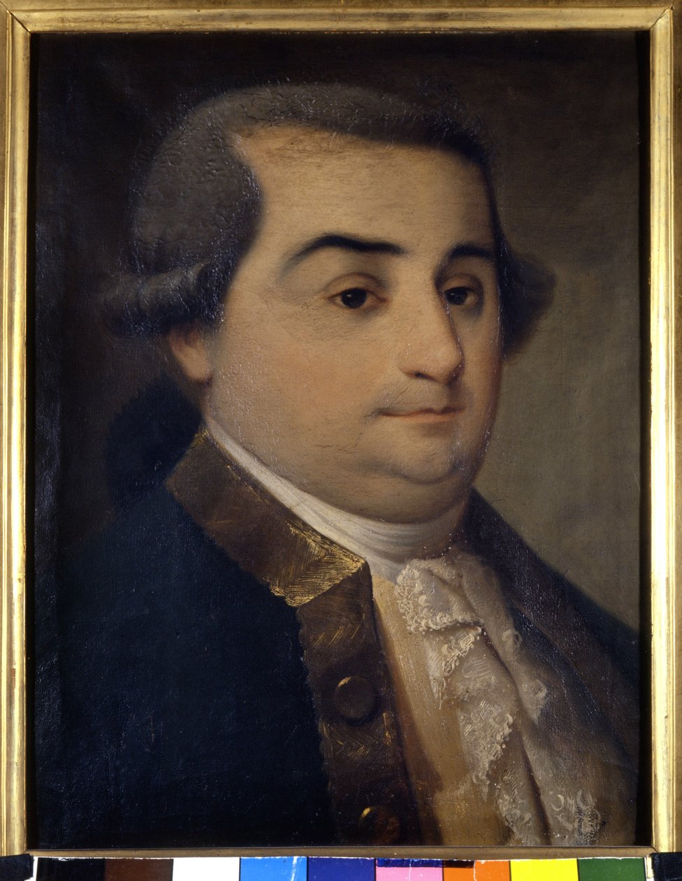 Cesare Bonesana, Beccaria márki (1738 - 1794), olasz jogtudós portréja. 18. századi névtelen festmény.Museo de Milan. Milánó alkotó: Italian School