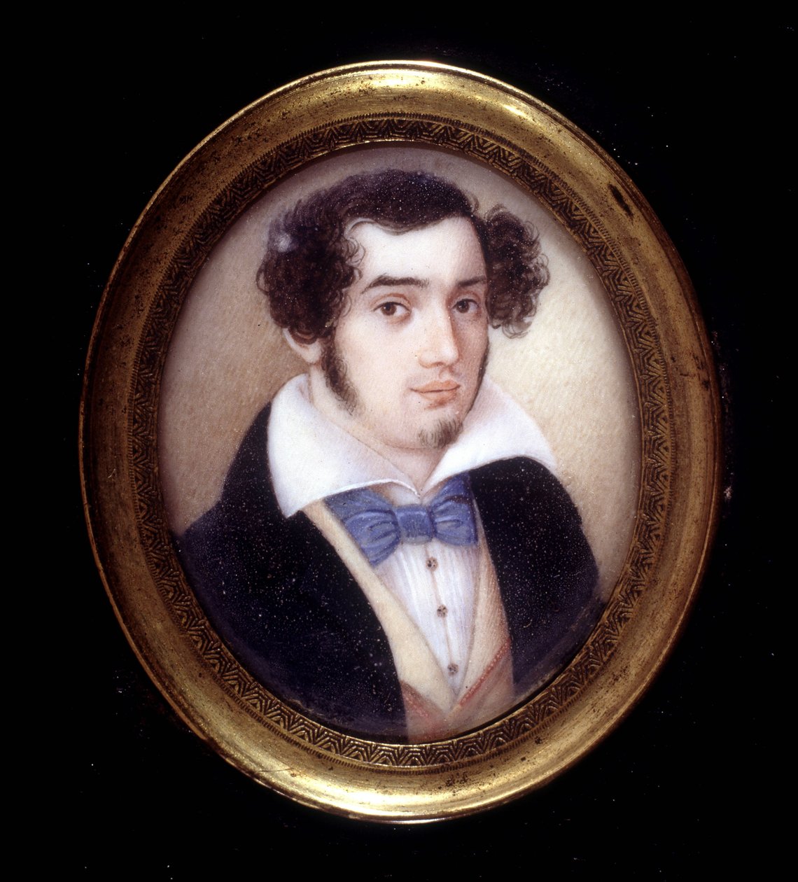 Ciro Menotti (1798 - 1831) portréja. Risorgimento Múzeum. Milánó alkotó: Italian School