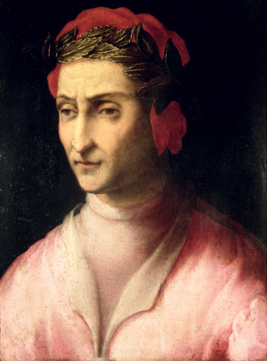 Dante Alighieri (1265-1321) portréja alkotó: Italian School