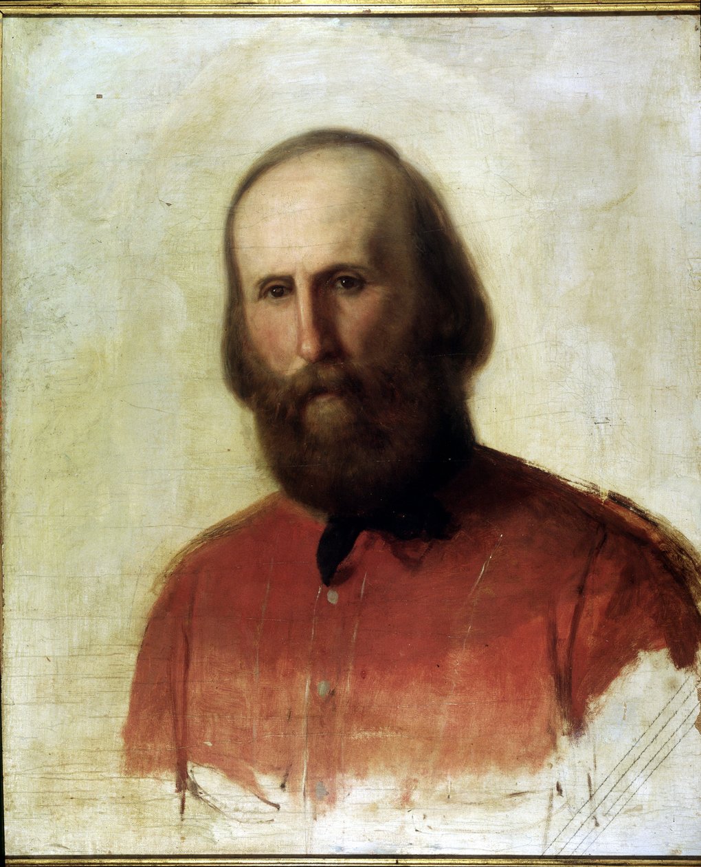 Garibaldi portréja. Risorgimento Múzeum. Milánó alkotó: Italian School