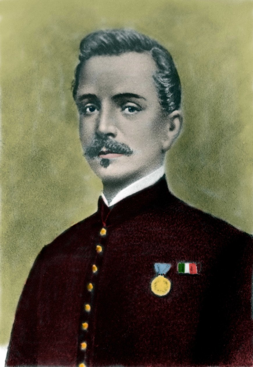 Ippolito Nievo (1831-61) olasz író és hazafi portréja. alkotó: Italian School