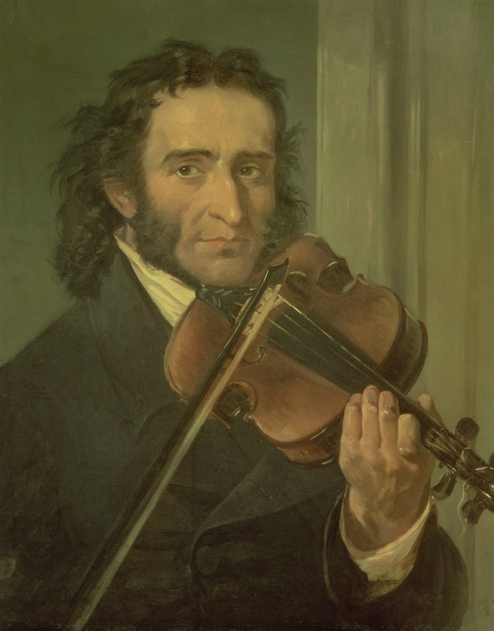 Niccolo Paganini (1782-1840) portréja alkotó: Italian School