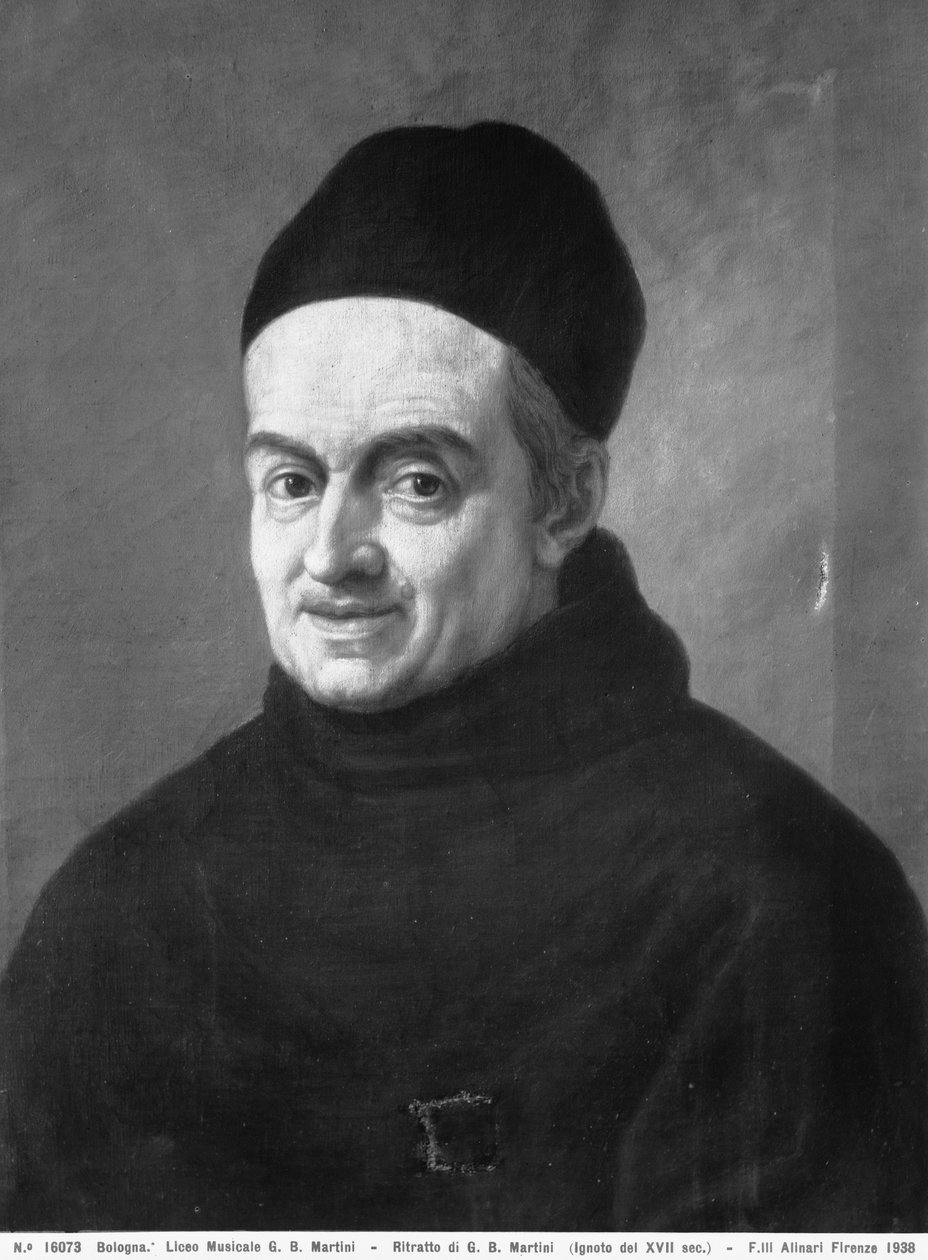 Martini atya portréja, 1765 körül alkotó: Italian School