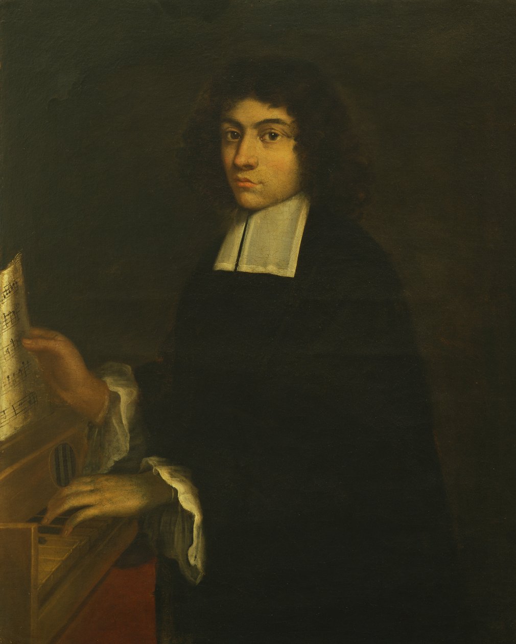 Pietro degli Antonius (1648-1720) portréja (olaj, vászon) alkotó: Italian School