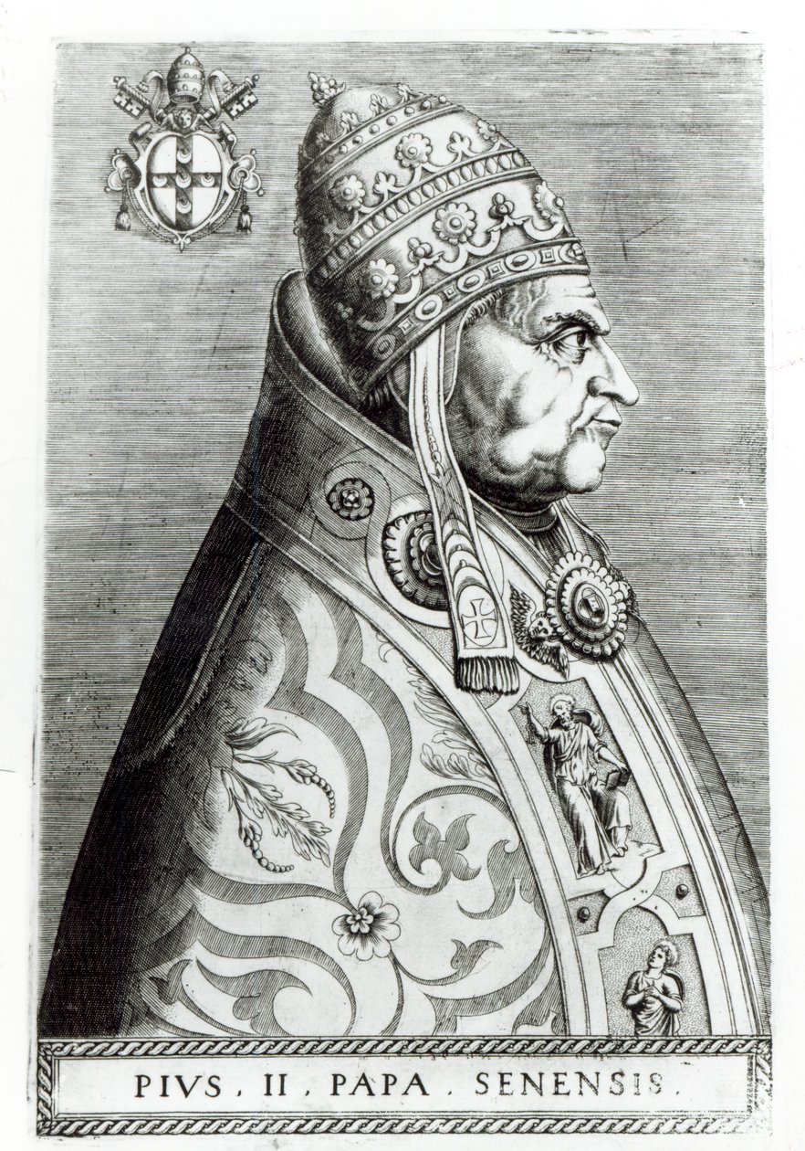 Pius pápa portréja alkotó: Italian School
