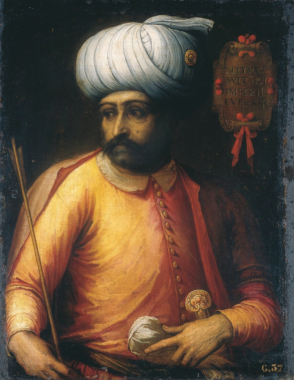 I. Szelim portréja, 1550. o alkotó: Italian School