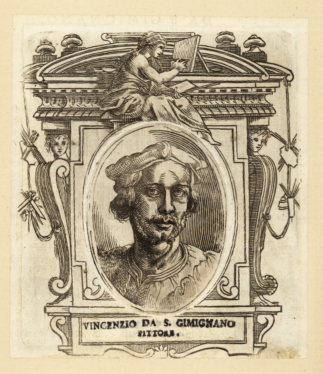Vincenzo Tamagni, a reneszánsz olasz festő portréja alkotó: Italian School