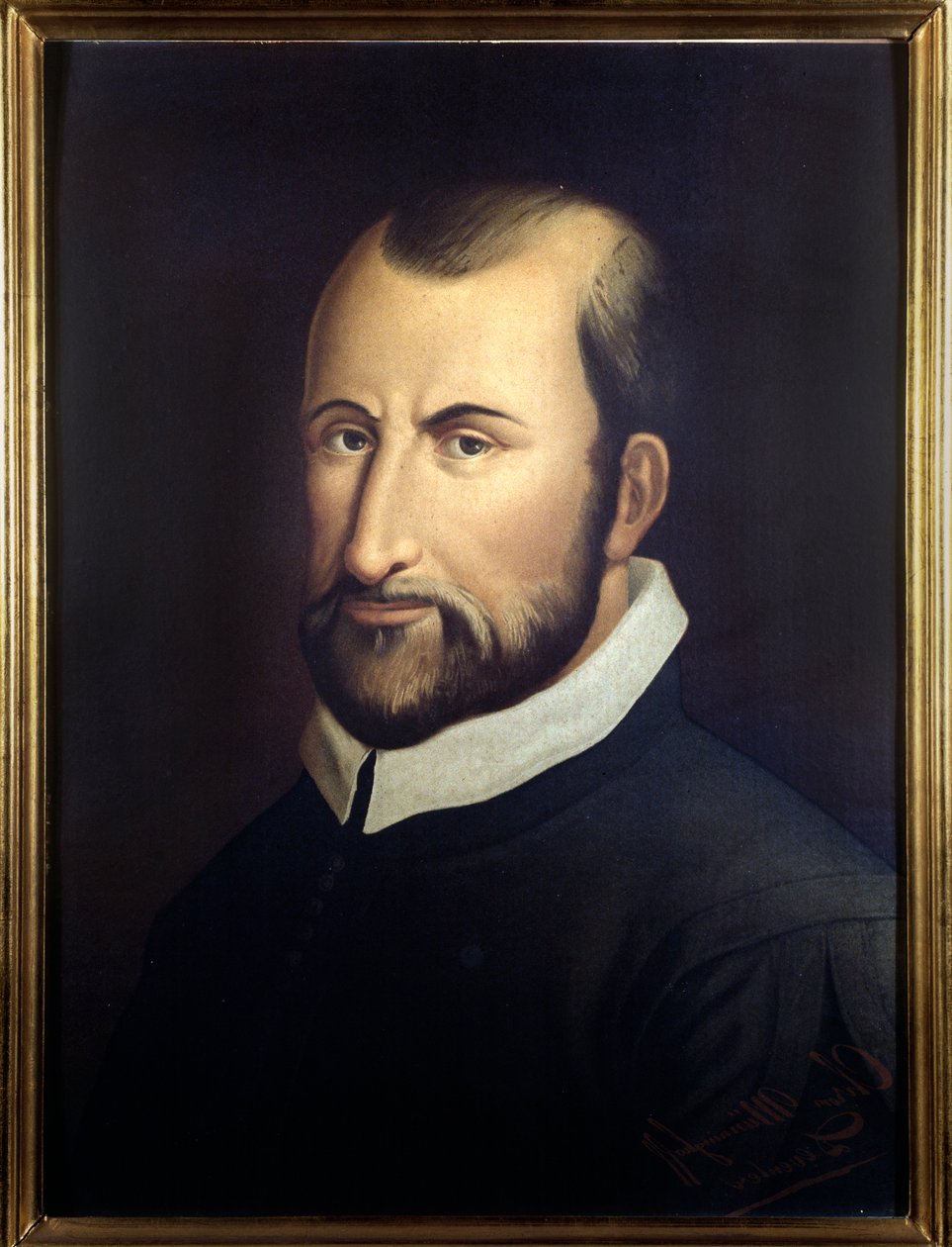 Giovanni Pierluigi da Palestrina (1525-1594) olasz zeneszerző portréja. alkotó: Italian School