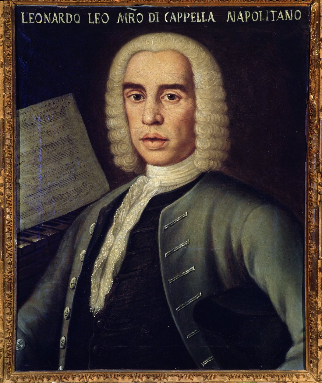 Leo Leonardo (1694-1744) olasz zeneszerző portréja alkotó: Italian School