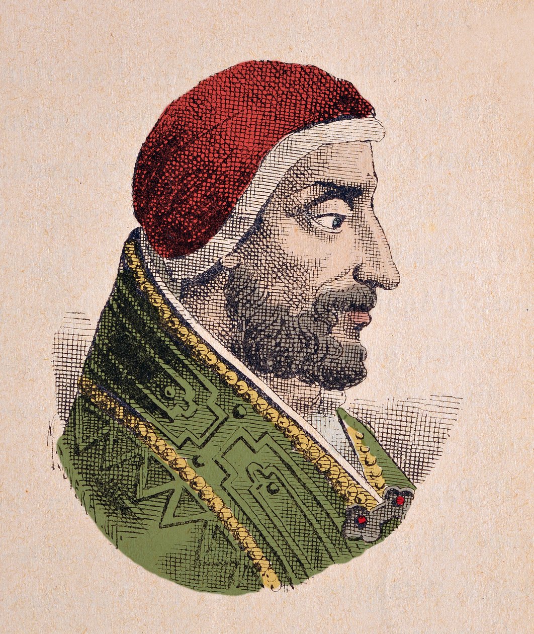 IV. Alexandre pápa portréja (Alexander vagy Alessandro) (1254-1261) alkotó: Italian School