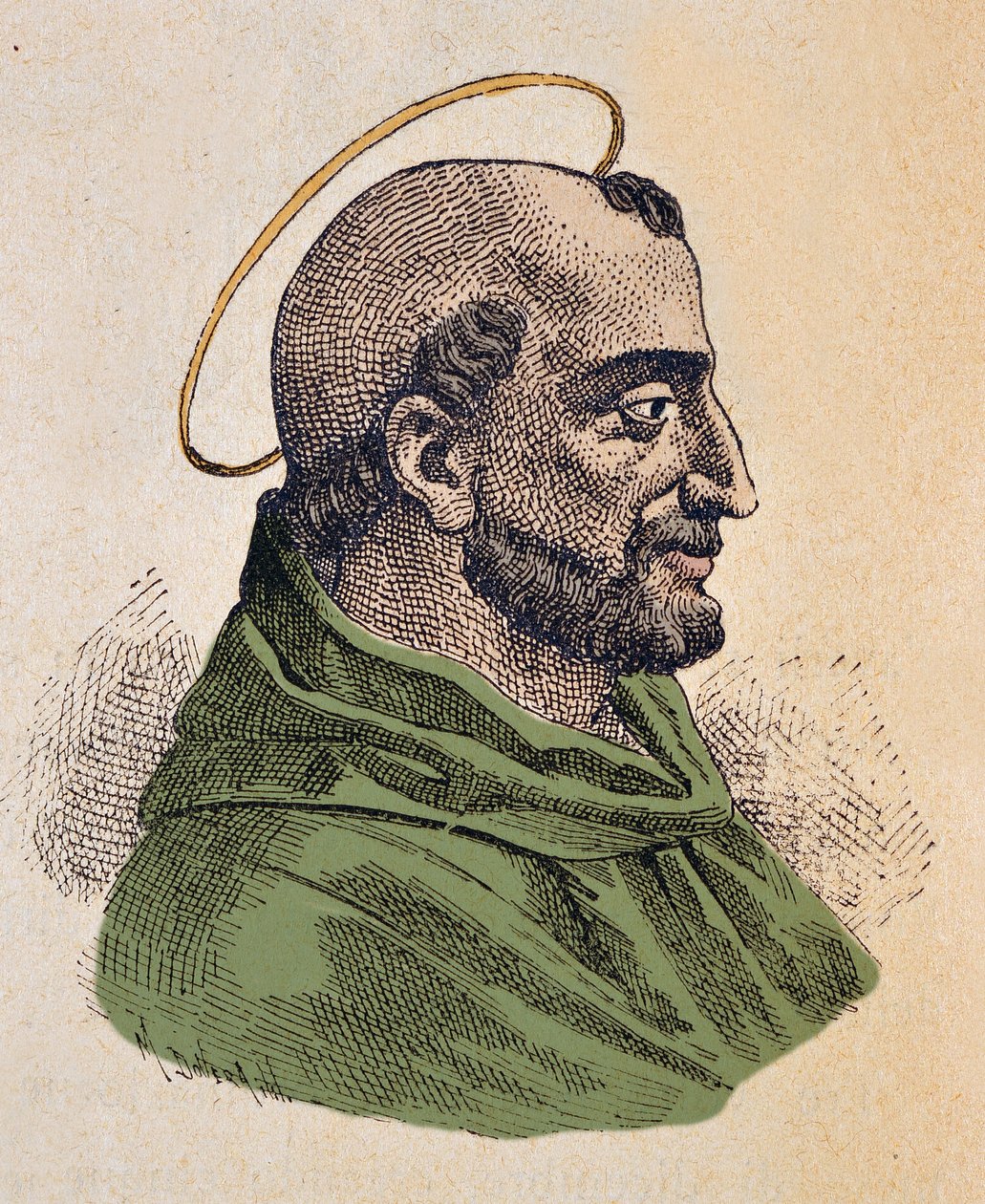 Anicet pápa portréja (Anicetus vagy Aniceto) (kb. 155-166) alkotó: Italian School
