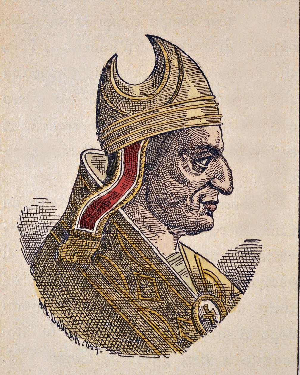 IV. Bonifác pápa portréja (Bonifacius vagy Bonifacio) (608-615) alkotó: Italian School