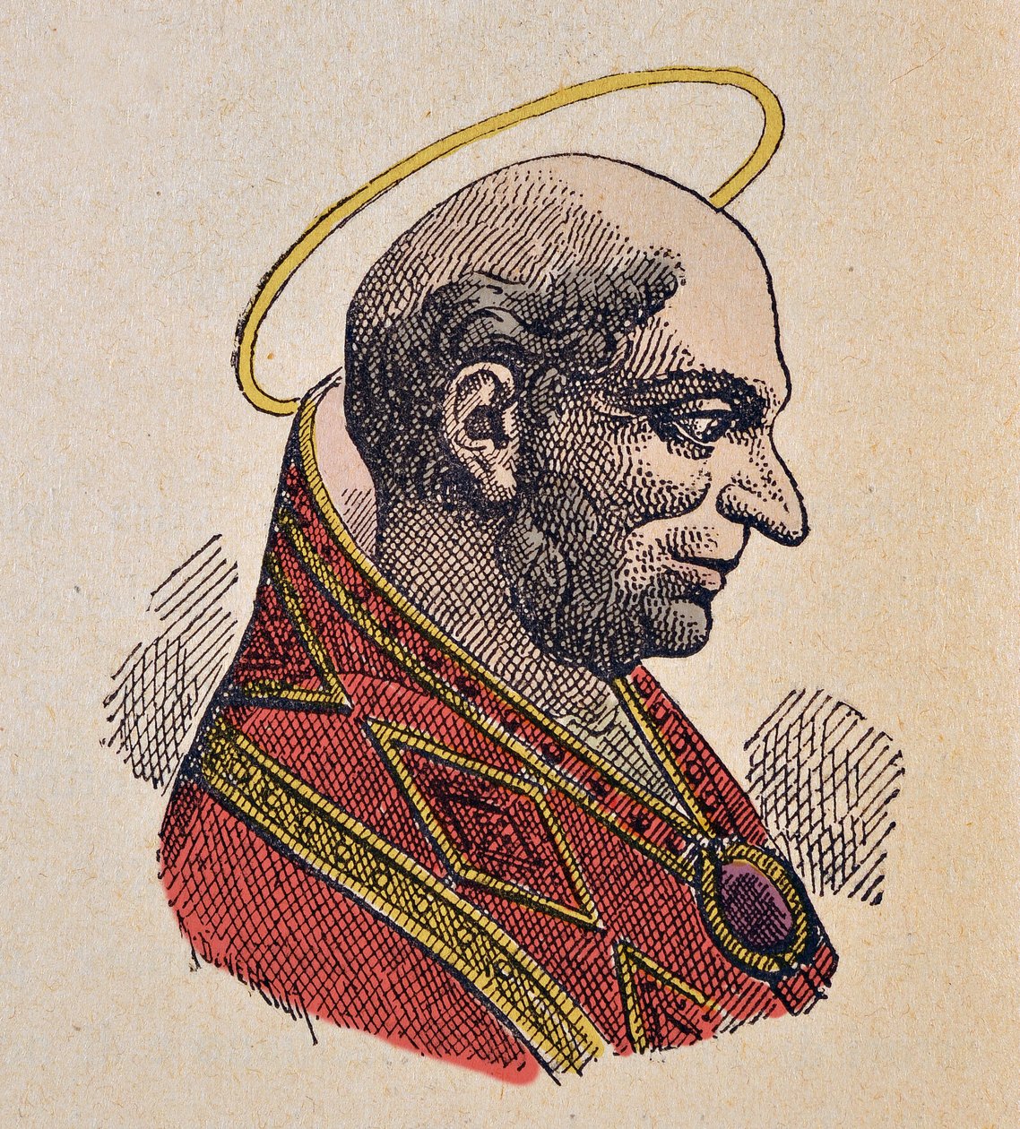 Ier Bonifác pápa portréja (Bonifacio, I. Bonifácius) (419-422) alkotó: Italian School