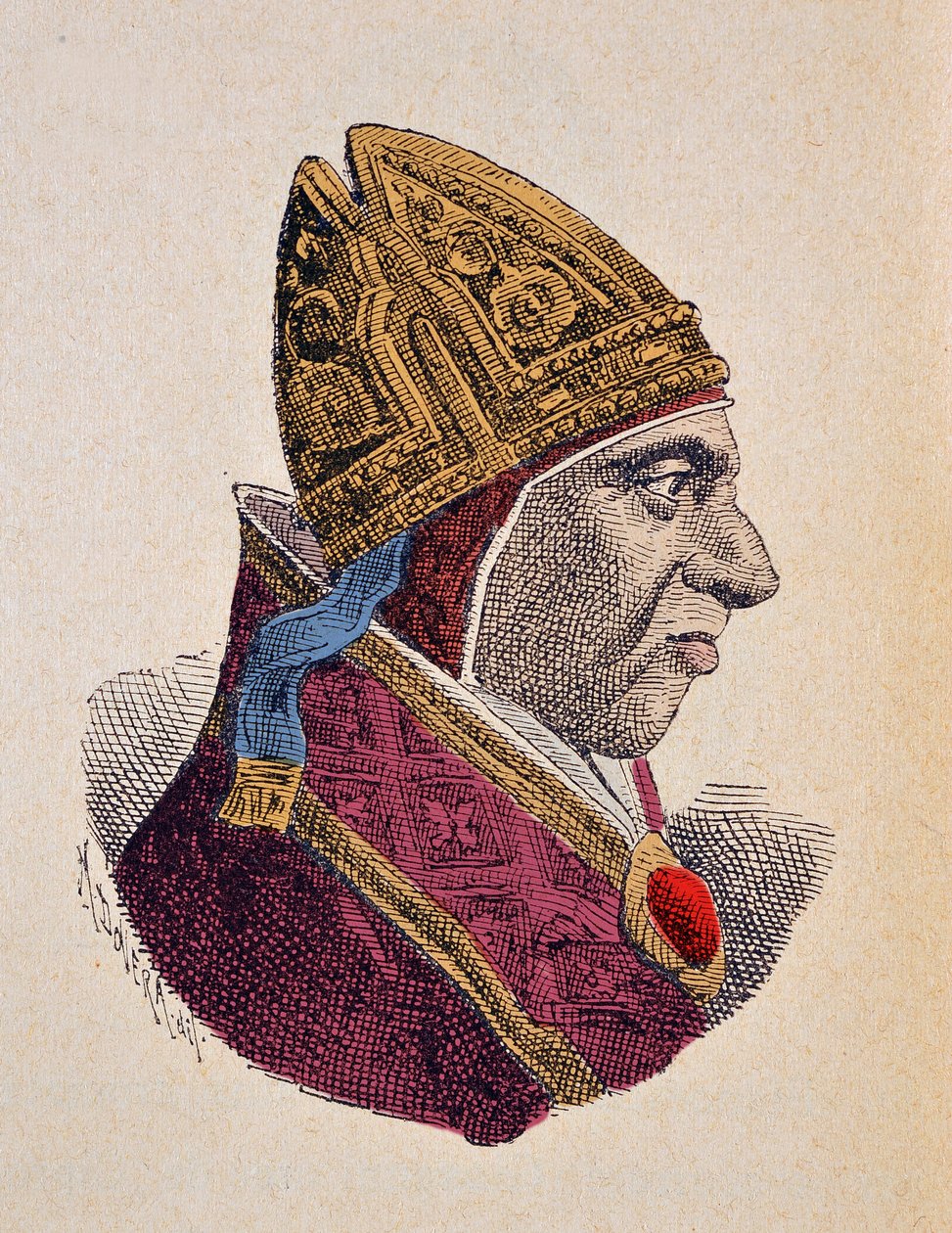 III. Calixtus pápa (1455-1458) portréja alkotó: Italian School