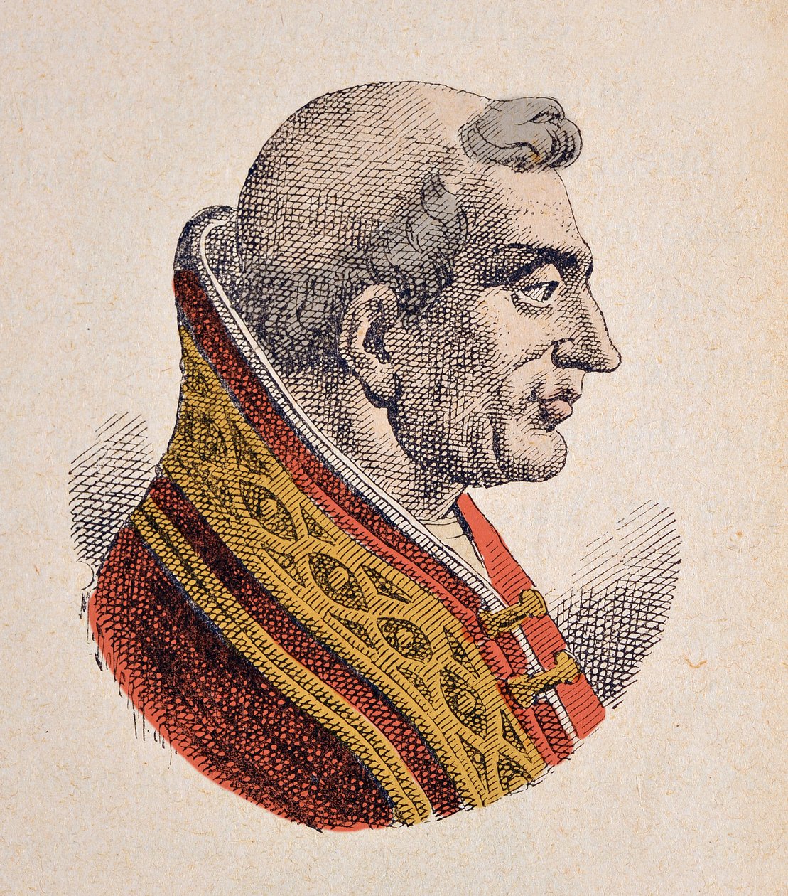 IV. Celesztin pápa portréja (Celestine, Celestino vagy Caelestinus) (1241) alkotó: Italian School