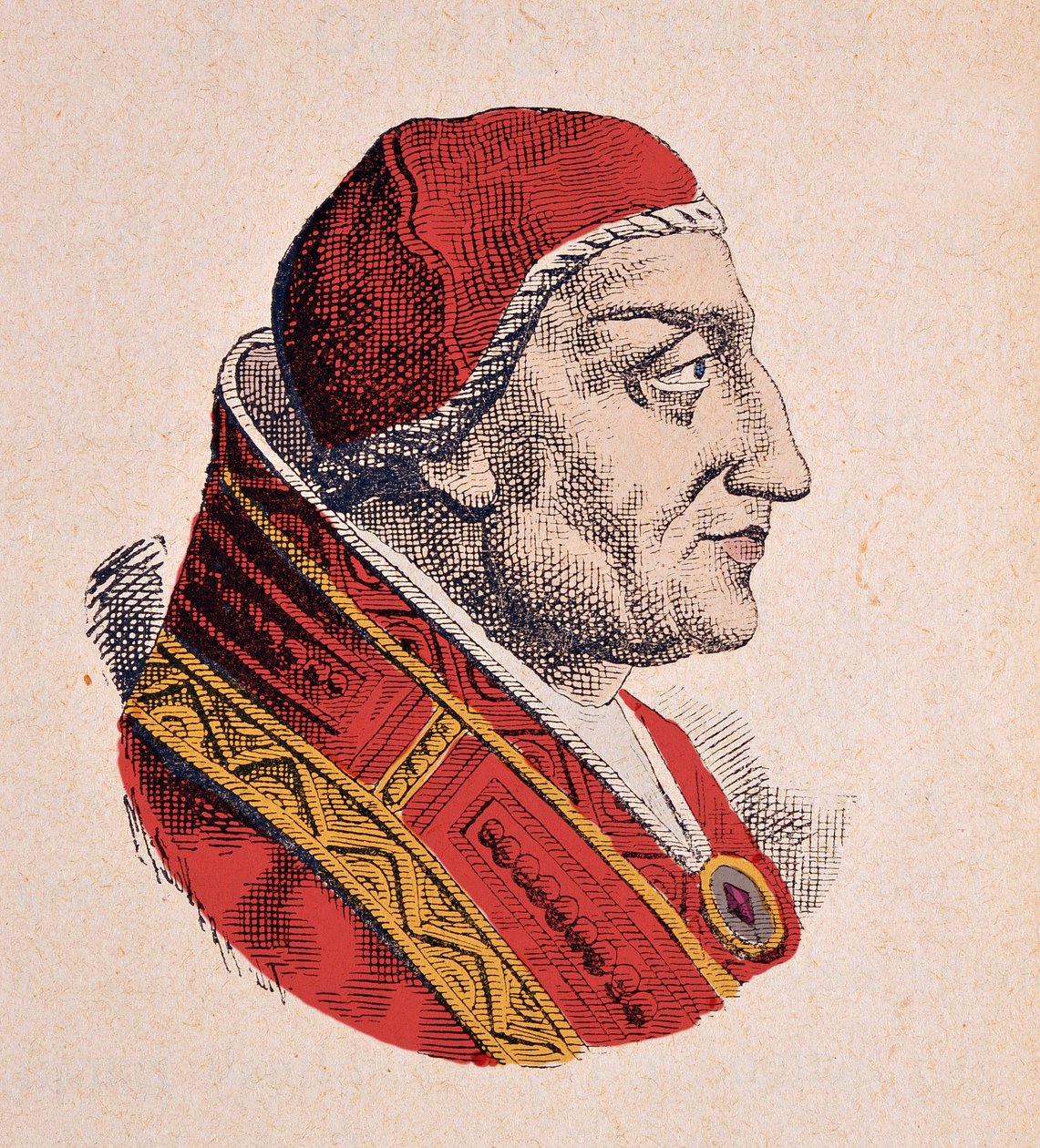 Kelemen pápa portréja IV alkotó: Italian School