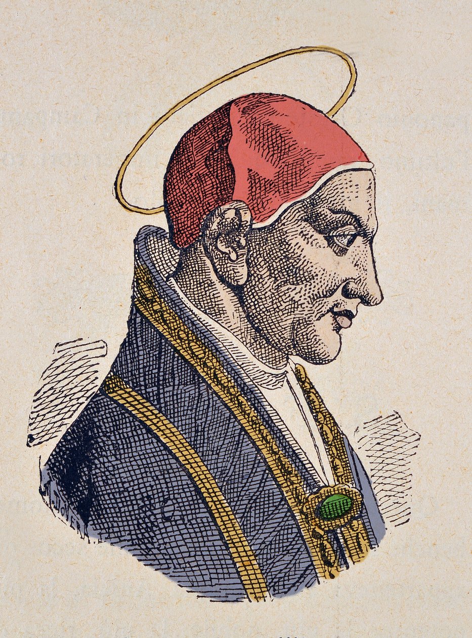 III. Félix pápa (Felice) portréja (483-492) alkotó: Italian School