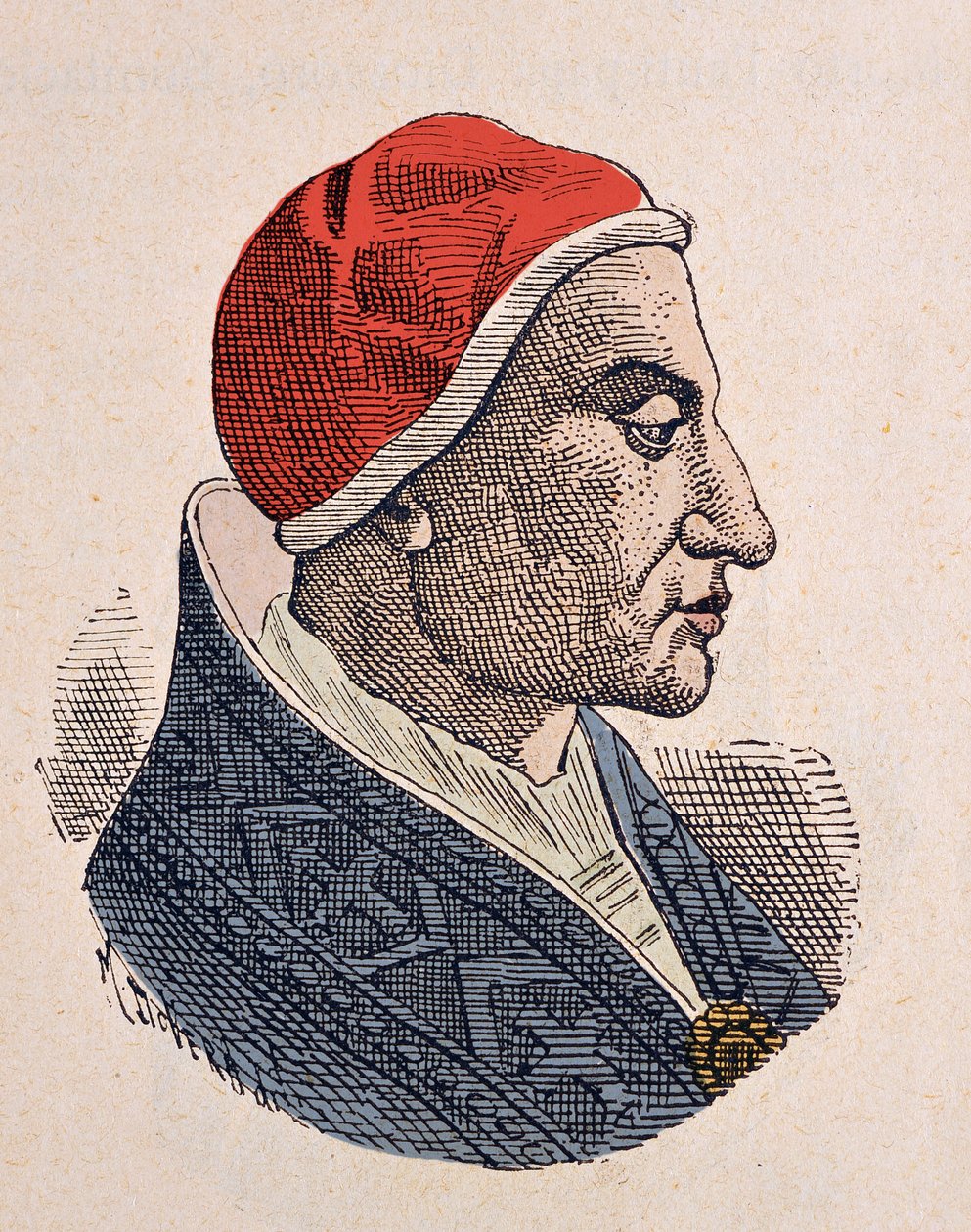 IV. Félix pápa (Felice) portréja (526-530) alkotó: Italian School