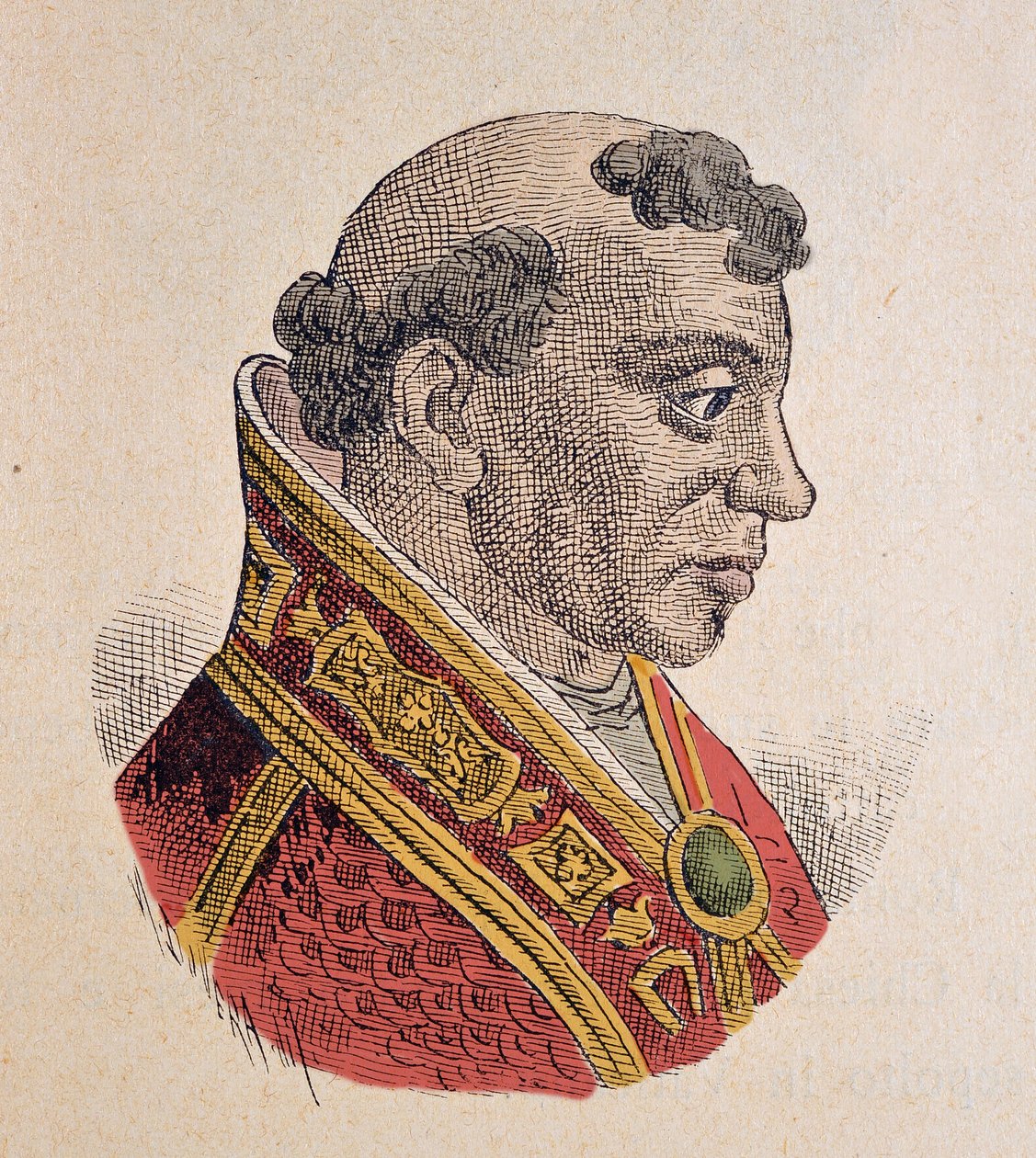 Formose pápa portréja (Formoso, Formosus) (891-896) alkotó: Italian School