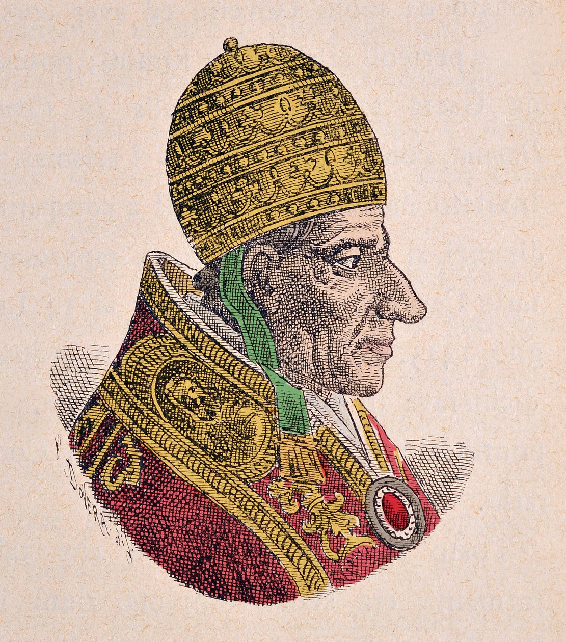 XII. Gergely pápa portréja (Gregorio, Gregorius vagy Gregory) (1406-1415) alkotó: Italian School