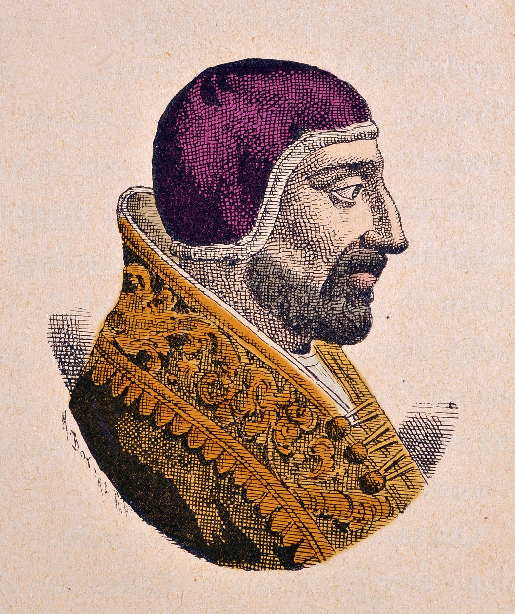 VI. Innocent pápa (Innocenzo, Innocentius) portréja (1352-1362) alkotó: Italian School