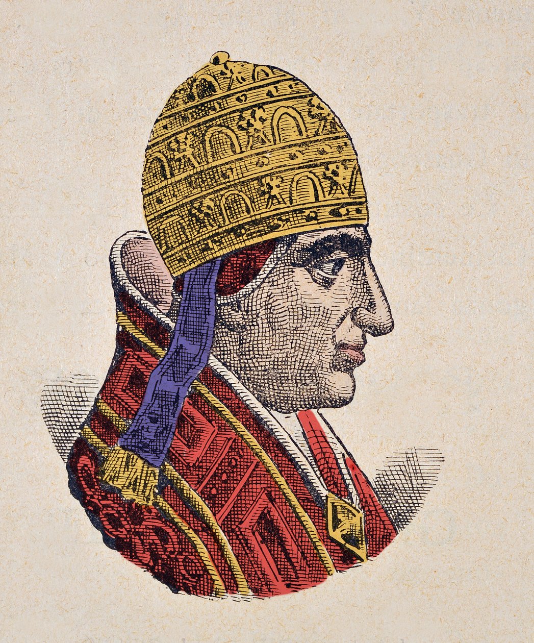 XXII. János pápa (Giovanni, Ioannes) portréja (1316-1334) alkotó: Italian School