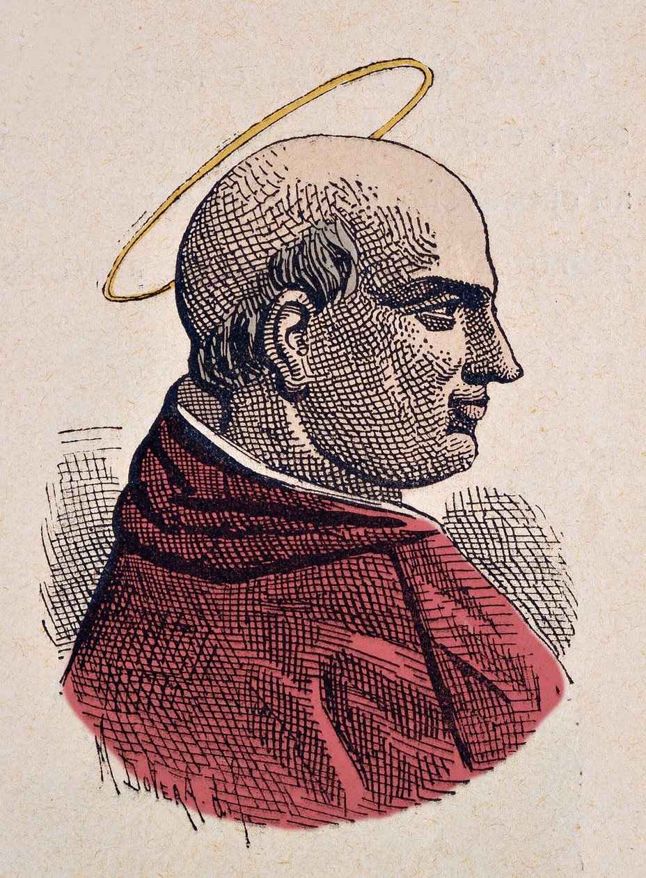 Marcel Ier pápa portréja (Marcellus vagy I. Marcello) (308-309) alkotó: Italian School