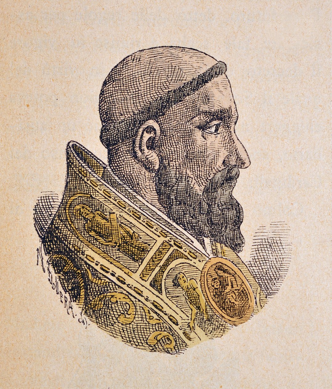 IV. Pál pápa portréja alkotó: Italian School