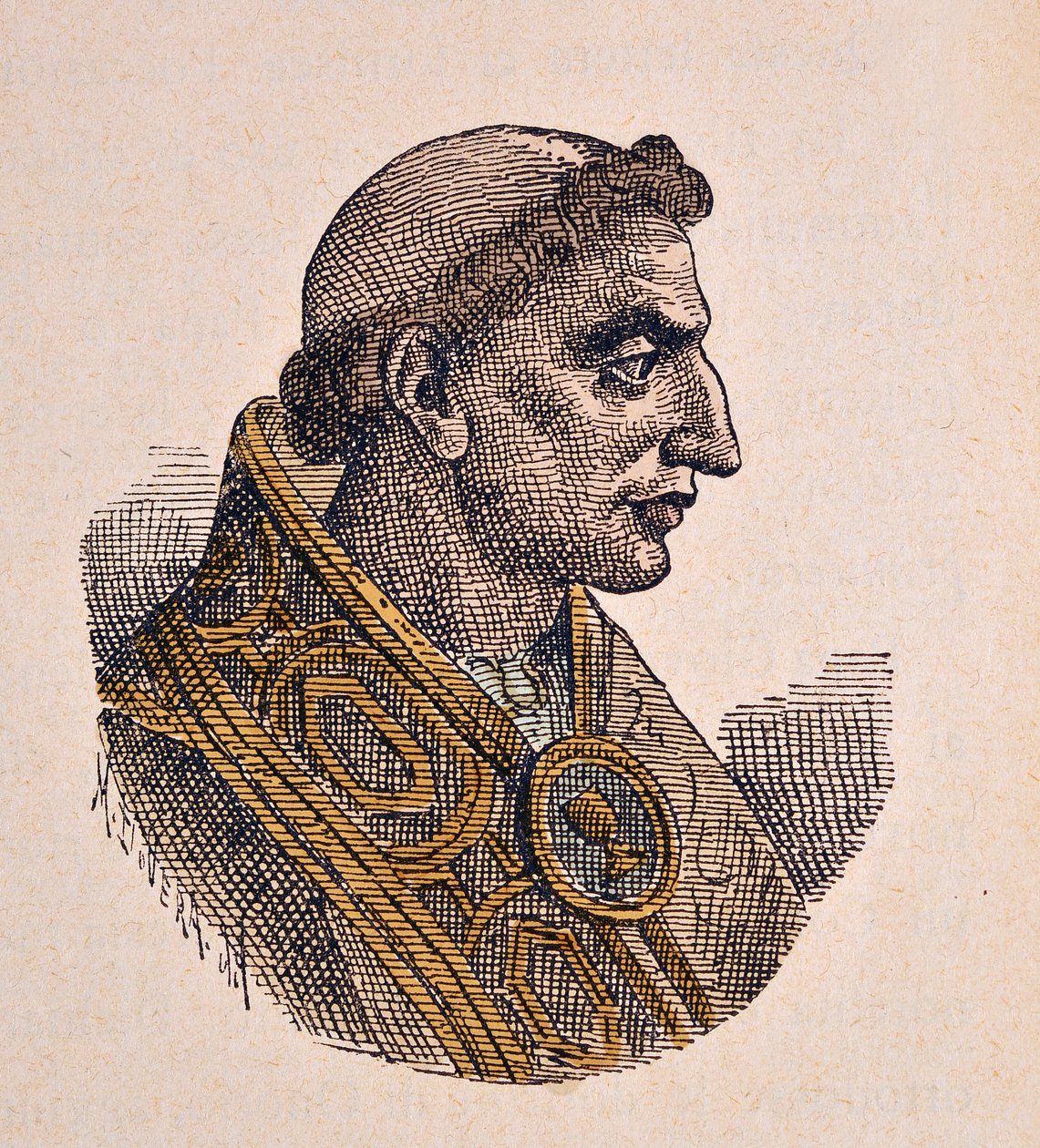 Severin Ier pápa portréja (Severinus vagy Severino) (638/640) alkotó: Italian School