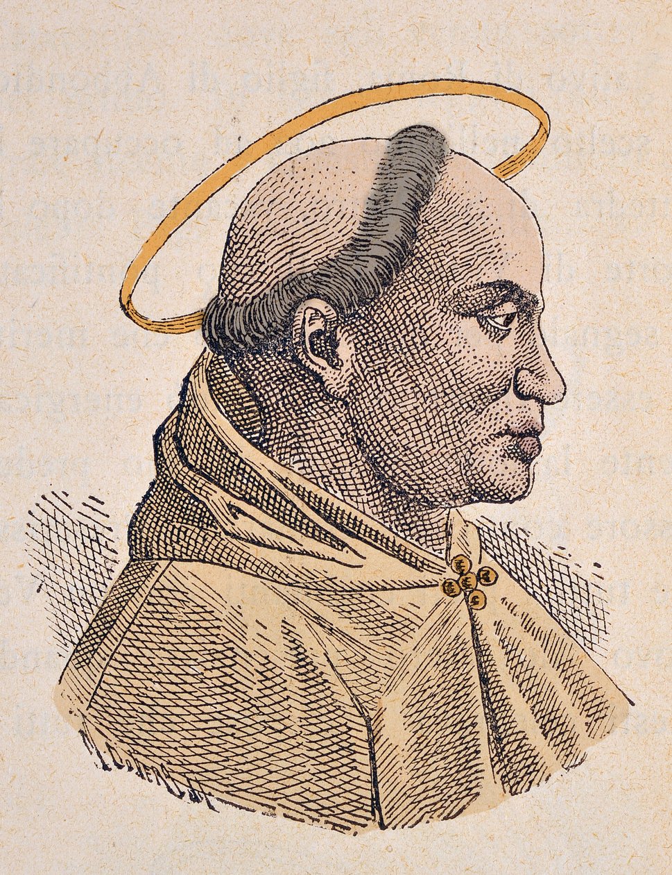 Victor (Vittore) Ier pápa portréja (kb. 189-199) alkotó: Italian School