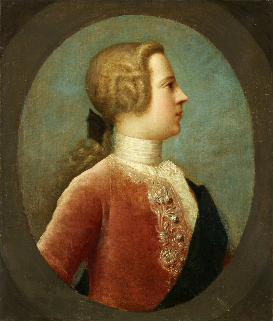 Károly Edward herceg, 1740 körül (olaj, vászon) alkotó: Italian School