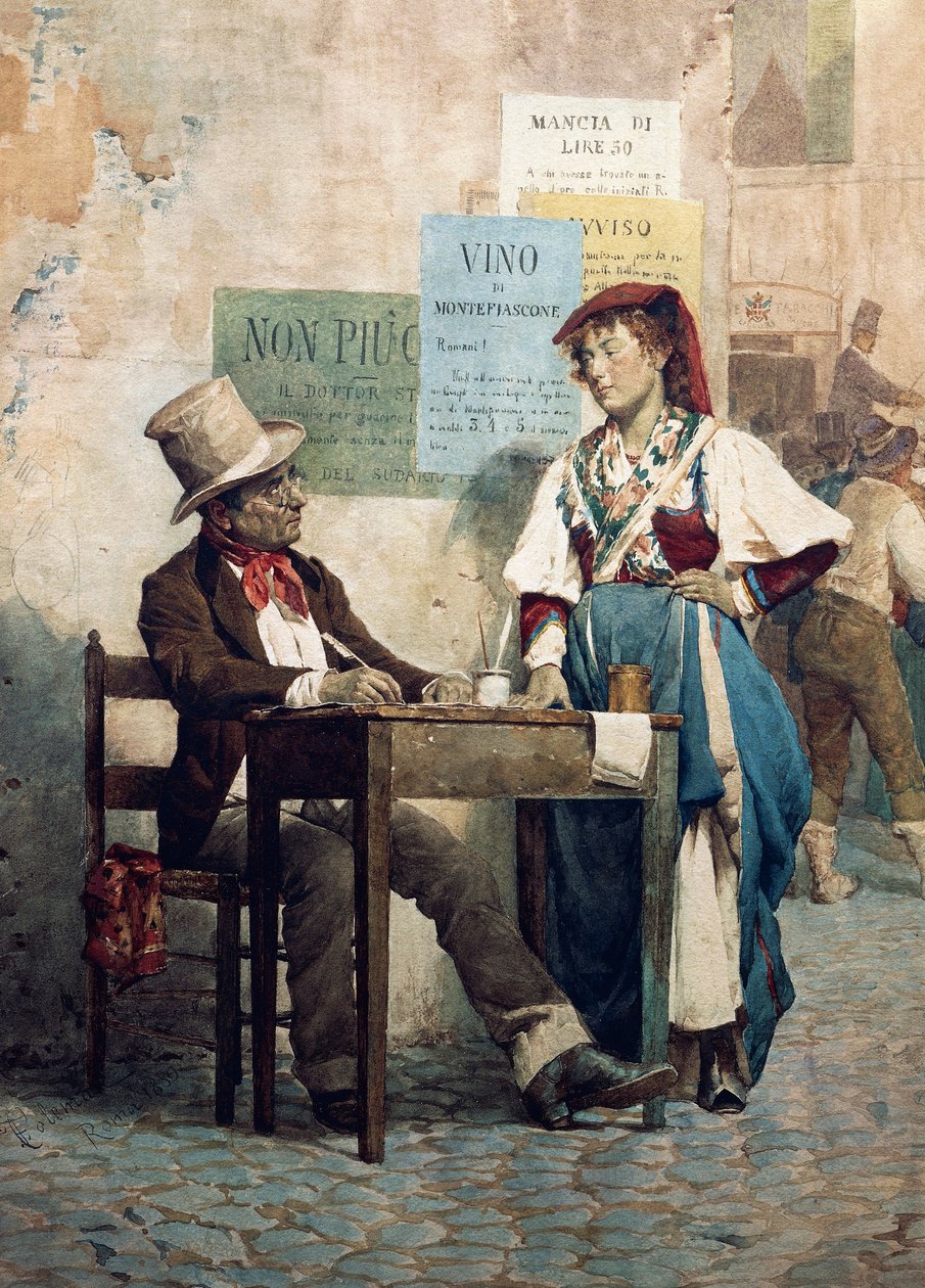 Nyilvános írnok, Olaszország alkotó: Italian School