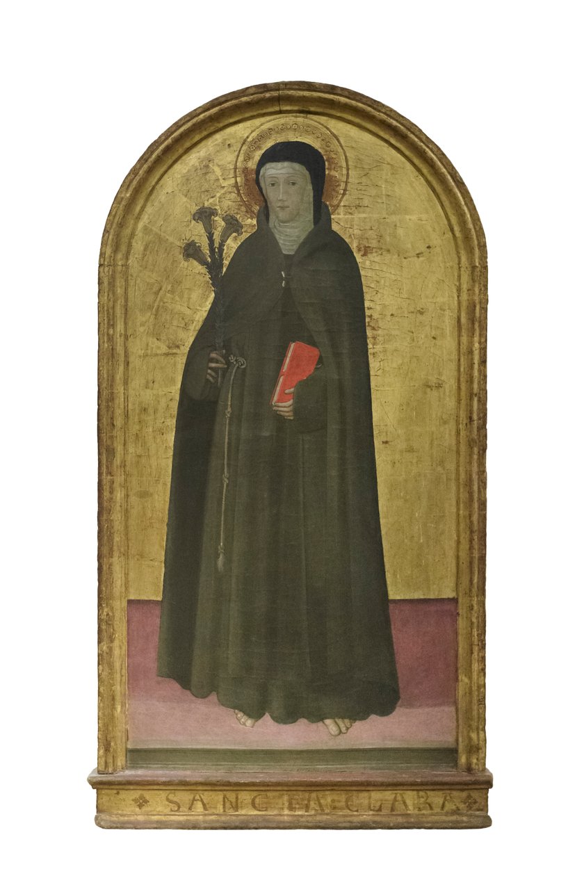 Assisi Szent Klára, 1425-1450 körül (tábla) alkotó: Italian School