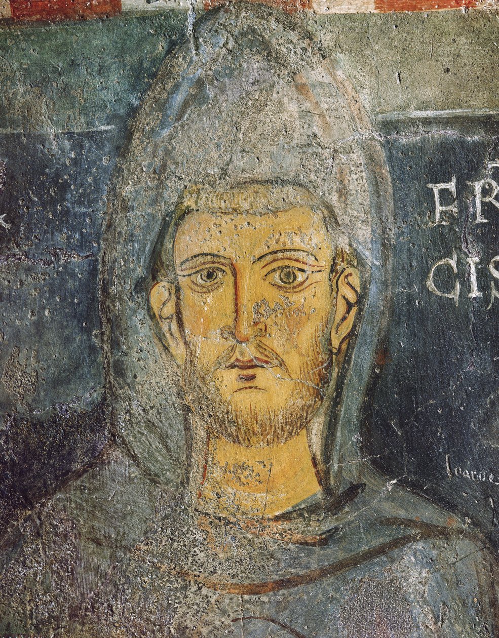 Assisi Szent Ferenc, Szent Gergely-kápolna, 1224 körül alkotó: Italian School