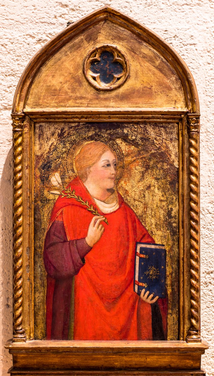 Szent lovag mártír alkotó: Italian School