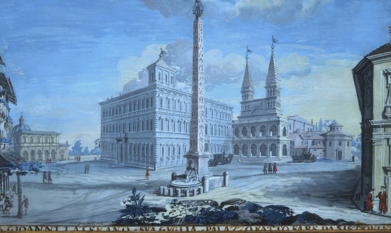 San Giovanni Lateranóban alkotó: Italian School