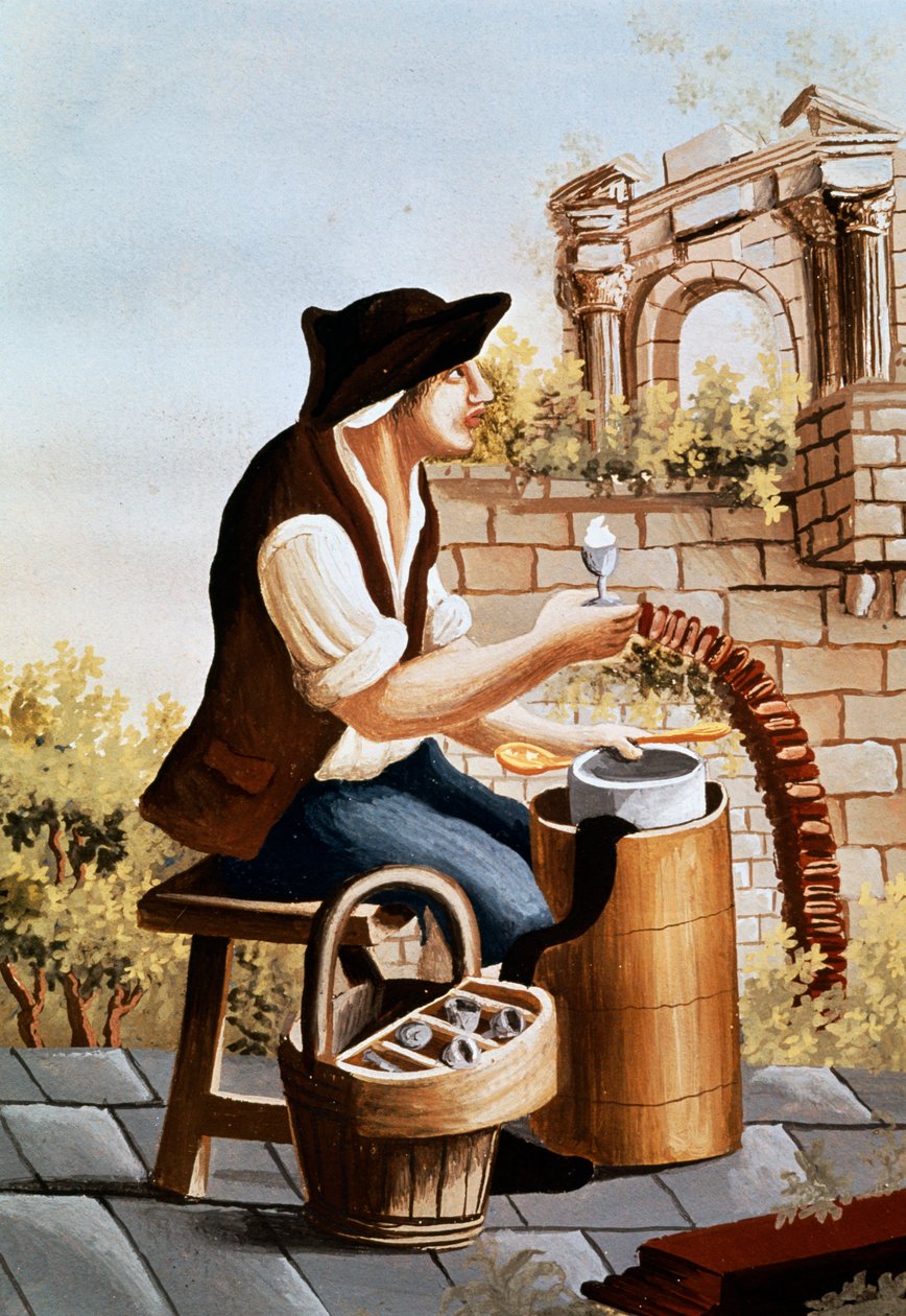 Sherbet eladó, nyomtatott, Olaszország alkotó: Italian School
