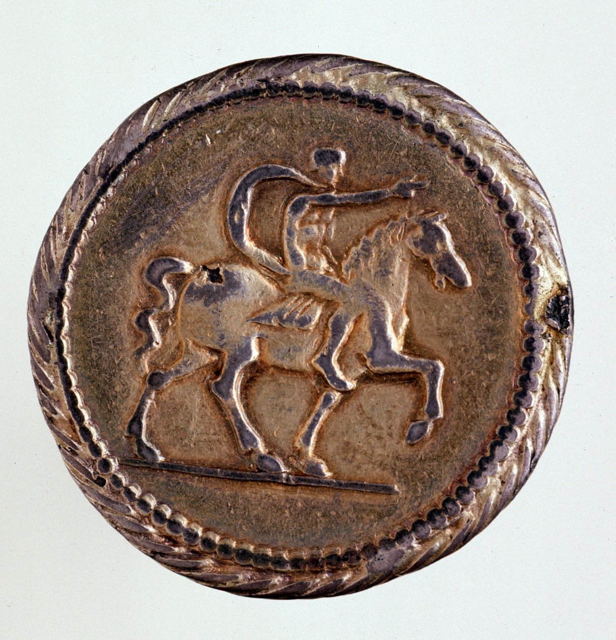 Ezüst érme (nagy fej) Ferrarából (Ferrara): Ercole I d