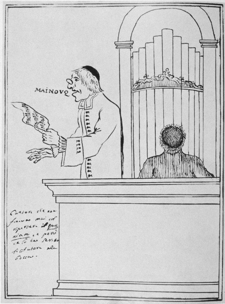 Énekes és orgonista alkotó: Italian School