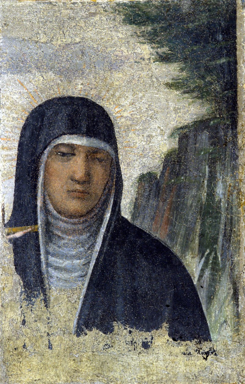 St. Claire. A klaristák rendjének alapítója (lásd Assisi alkotó: Italian School