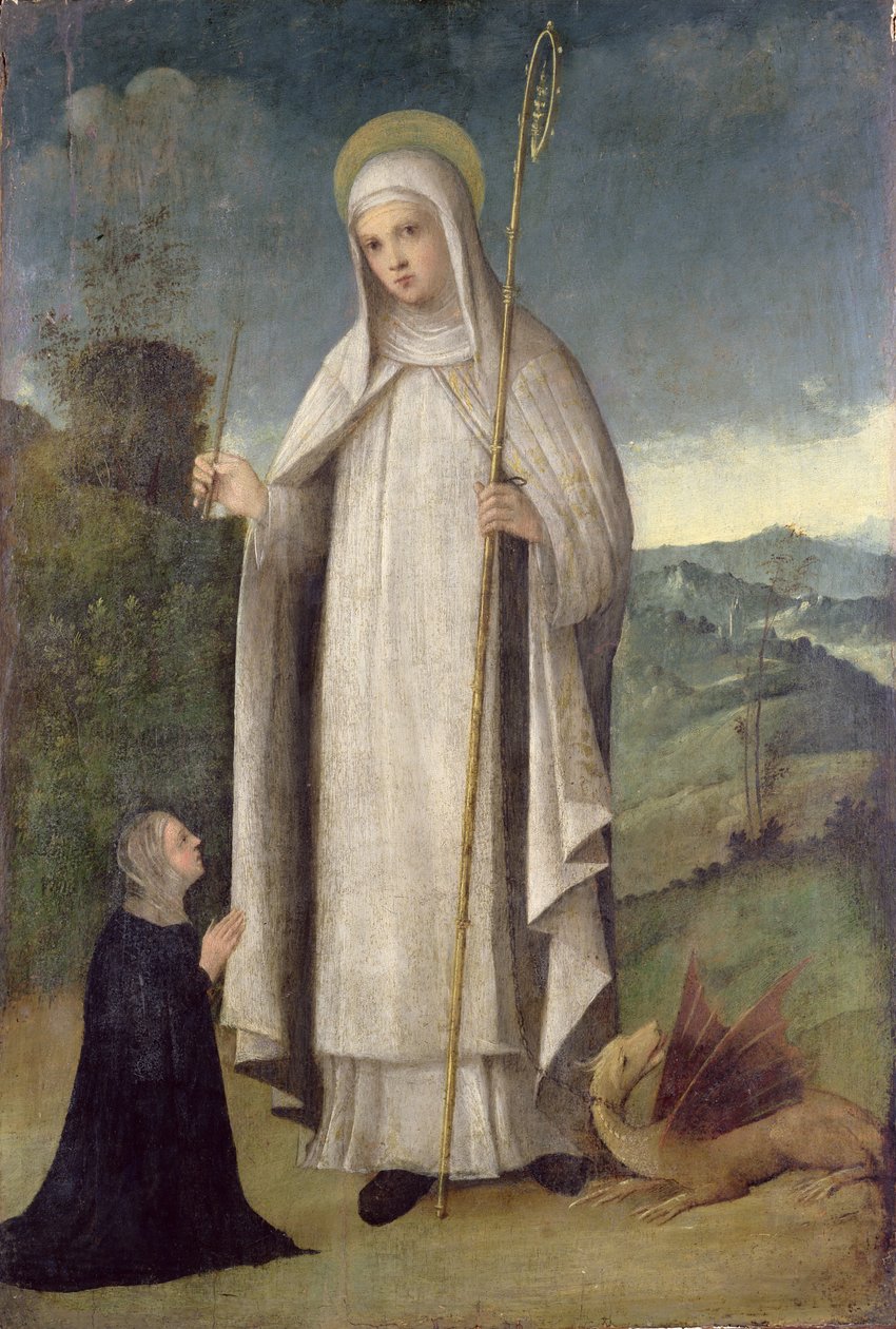Szent Margit, 1500 körül (panel) alkotó: Italian School