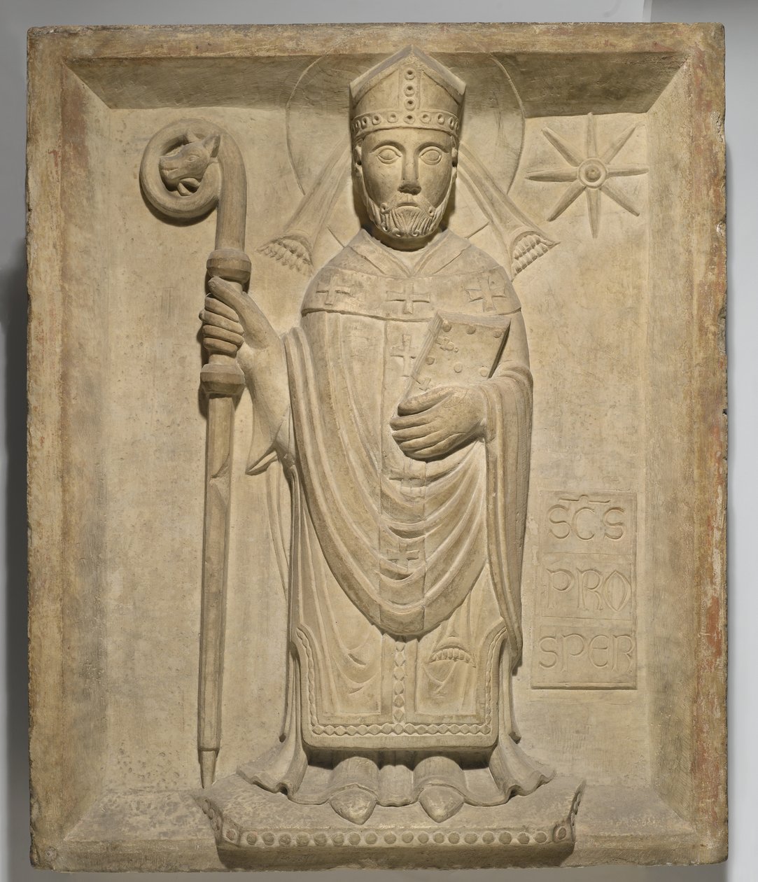 St. Prosper, 1200-25 körül (márvány) alkotó: Italian School
