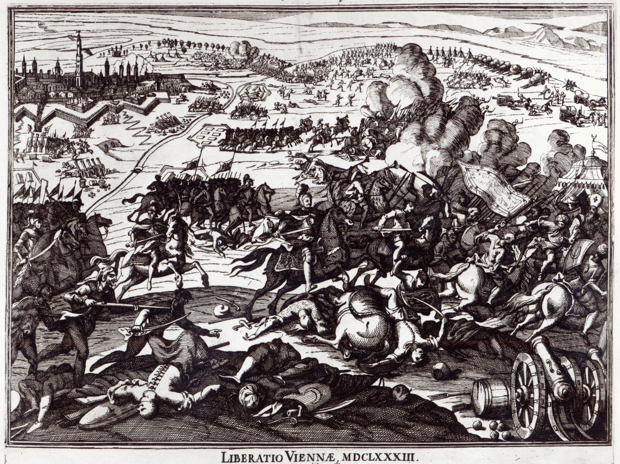 Bécs 1683-as ostroma alkotó: Italian School